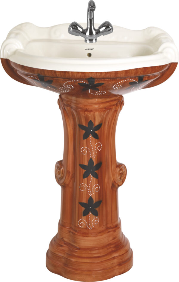 Designer Wash Basin Set - Sterling